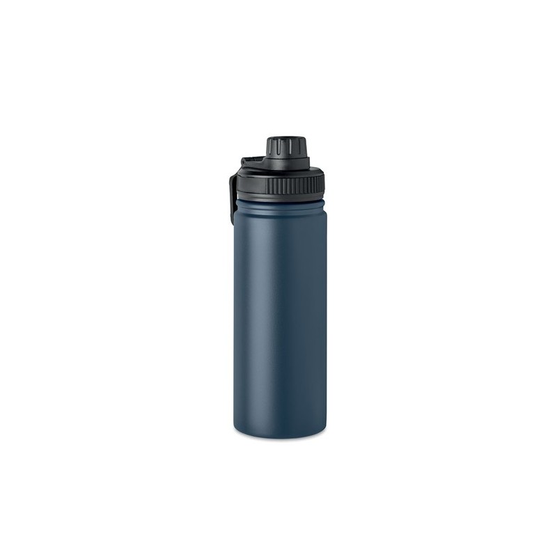 Bouteille isolée double paroi 500 ml personnalisée - MILI Matières : acier inoxydable Couleurs : bleu marine cadeau entreprise p