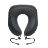 Oreiller de voyage  en RPET personnalisé - BANTAL Matières : PU Couleurs : pierre cadeau entreprise pas cher