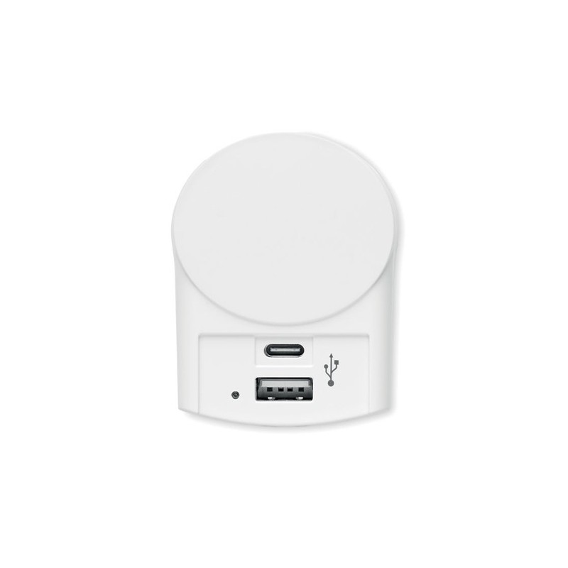 Chargeur USB Éco-responsable Universel 27W - Skross Euro Matières : ABS Couleurs : blanc personnalisable avec votre logo