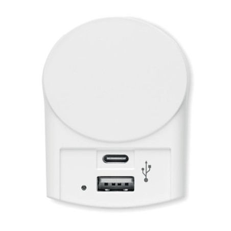Chargeur USB Éco-responsable Universel 27W - Skross Euro Matières : ABS Couleurs : blanc personnalisable avec votre logo