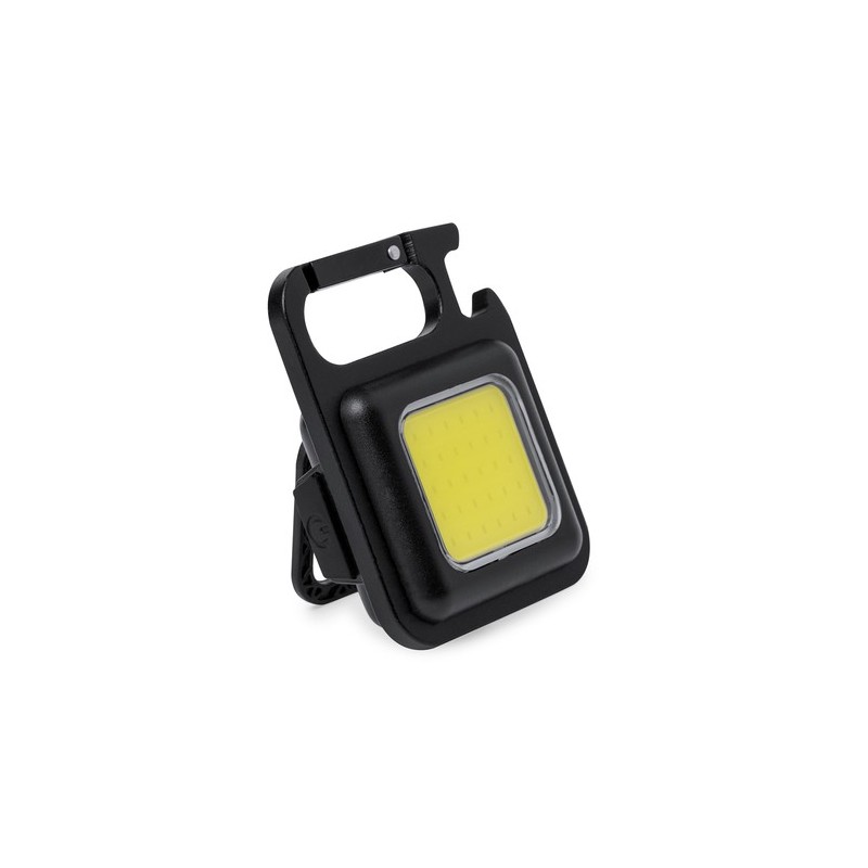Lampe Ouvre Bouteille Personnalisée Économique - Shaula Couleurs : noir goodies publicitaire événementiel