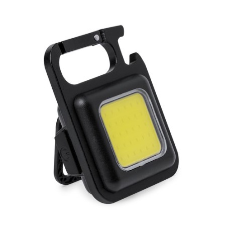 Lampe Ouvre Bouteille Personnalisée Économique - Shaula Couleurs : noir goodies publicitaire événementiel