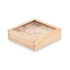 Jeu de labyrinthe  en pin - ZUKY Matières : bois Couleurs : bois cadeau entreprise pas cher