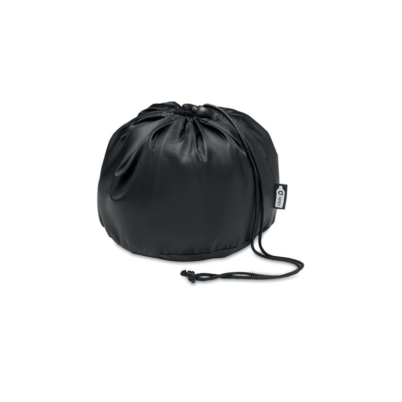 Oreiller de voyage  personnalisé en RPET 210D Matières : PU Couleurs : gris personnalisable avec votre logo
