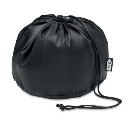 Oreiller de voyage  personnalisé en RPET 210D Matières : PU Couleurs : gris personnalisable avec votre logo