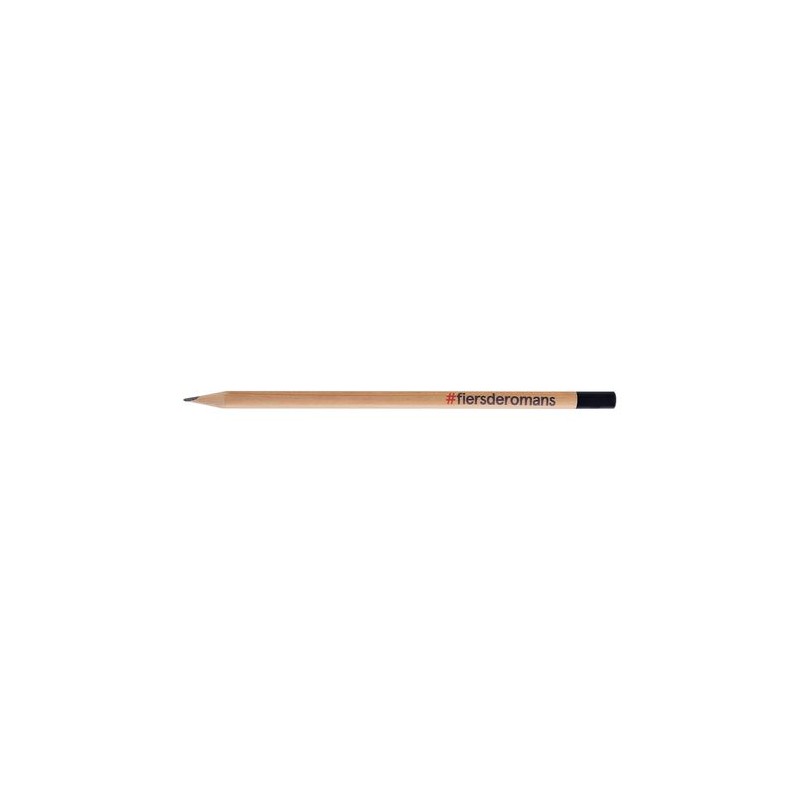 Crayon Éco-responsable Personnalisable Prestige Naturel Rond 17,6 objet promotionnel éco-responsable