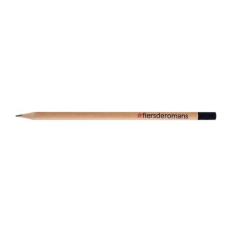 Crayon Éco-responsable Personnalisable Prestige Naturel Rond 17,6 objet promotionnel éco-responsable