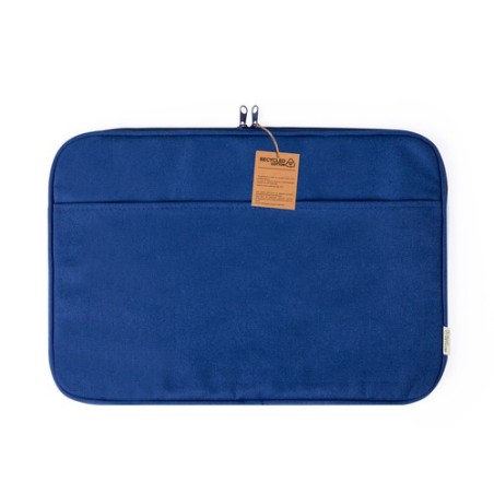 Housse Éco-responsable d'Ordinateur Portable - Albarn Matières : coton recyclé Couleurs : bleu marine cadeau entreprise pas cher