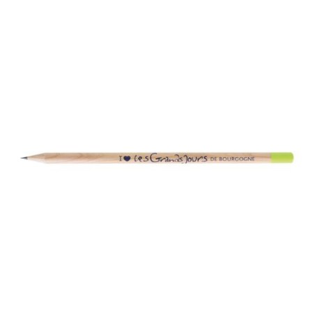 Crayon Éco-responsable Personnalisable Prestige Naturel Rond 17,6 marquage couleur éclatante