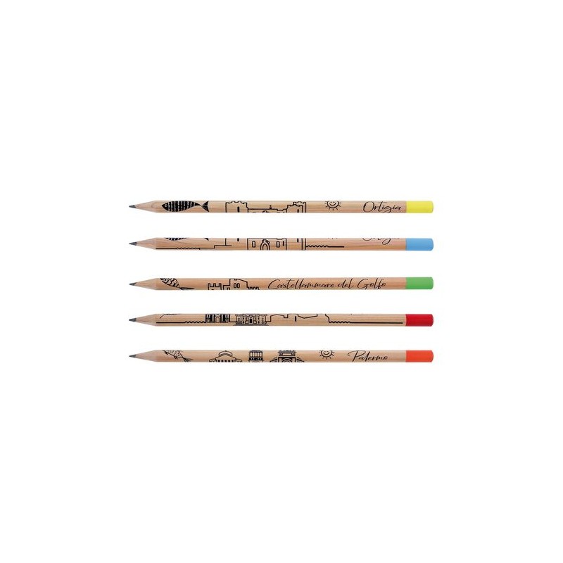 Crayon Éco-responsable Personnalisable Prestige Naturel Rond 17,6 cadeau affaires élégant