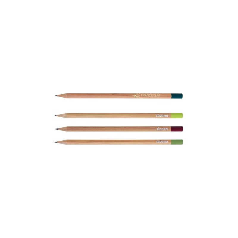 Crayon Éco-responsable Personnalisable Prestige Naturel Rond 17,6 objet promo petit budget
