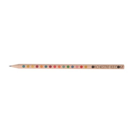 Crayon Rond Incolore 17,6 cm Personnalisé Prestige Nat personnalisable avec votre logo