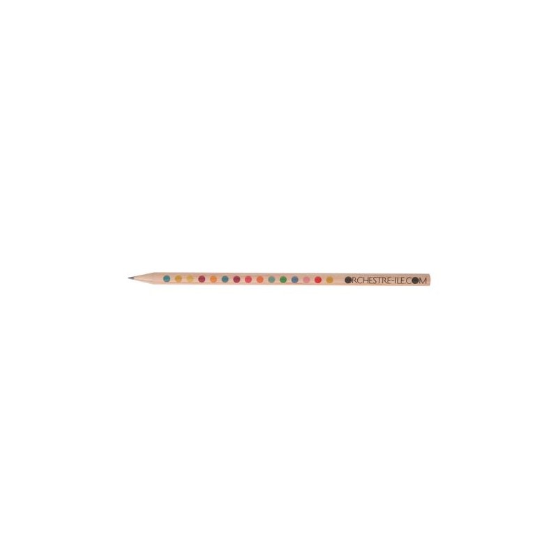 Crayon Rond Incolore 17,6 cm Personnalisé Prestige Nat cadeau client original