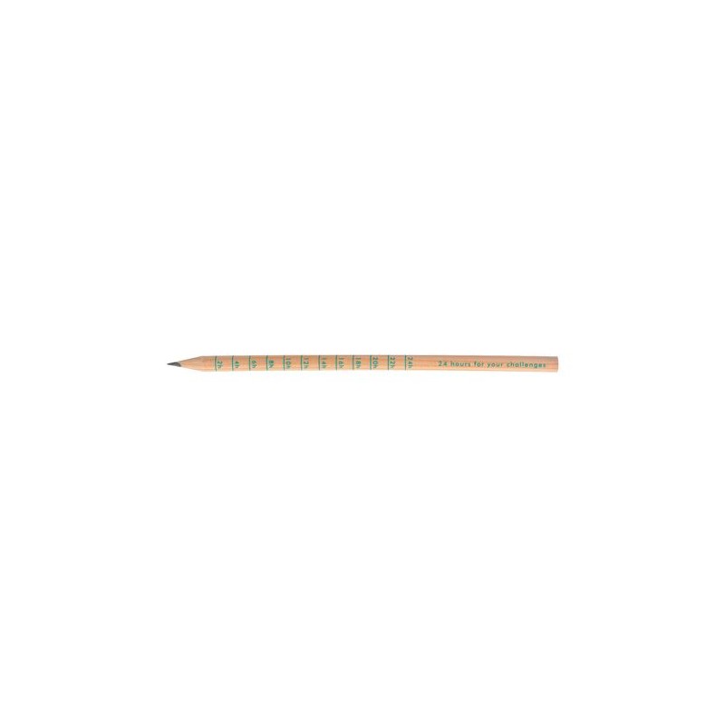 Crayon Rond Incolore 17,6 cm Personnalisé Prestige Nat personnalisation sur mesure