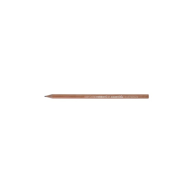 Crayon Rond Incolore 17,6 cm Personnalisé Prestige Nat cadeau entreprise pas cher