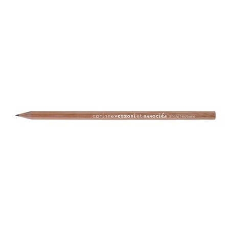 Crayon Rond Incolore 17,6 cm Personnalisé Prestige Nat cadeau entreprise pas cher