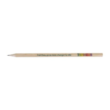 Crayon Rond Éco-responsable 17 SANS VERN - Marquage Personnalisé cadeau affaires élégant