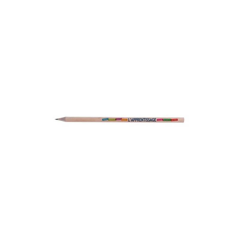 Crayon Rond Éco-responsable 17 SANS VERN - Marquage Personnalisé personnalisable avec votre logo