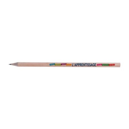 Crayon Rond Éco-responsable 17 SANS VERN - Marquage Personnalisé personnalisable avec votre logo