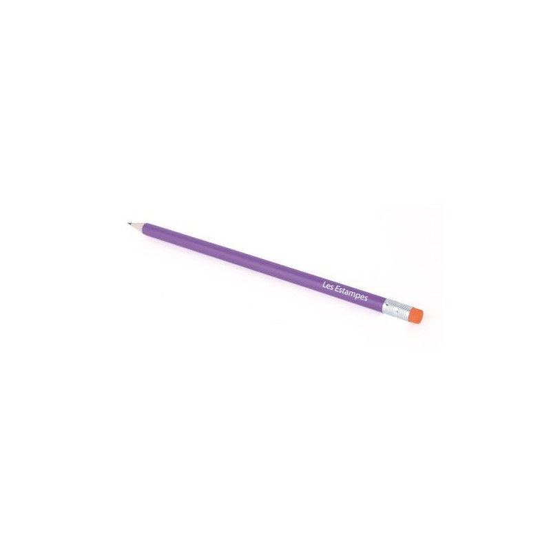 Crayon Bi-Couleurs Éco-responsable 17,6 Pantone T - Personnalisable ECO ROND objet promotionnel éco-responsable