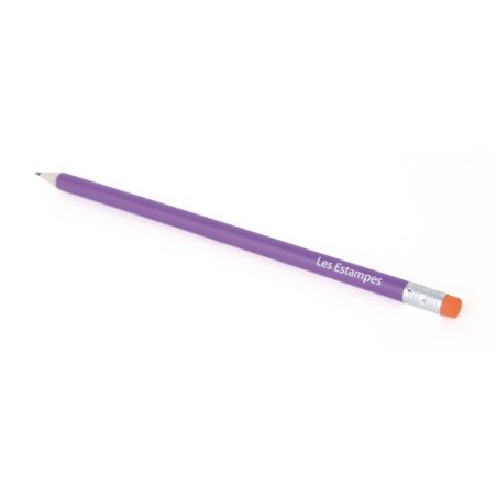 Crayon Bi-Couleurs Éco-responsable 17,6 Pantone T - Personnalisable ECO ROND objet promotionnel éco-responsable