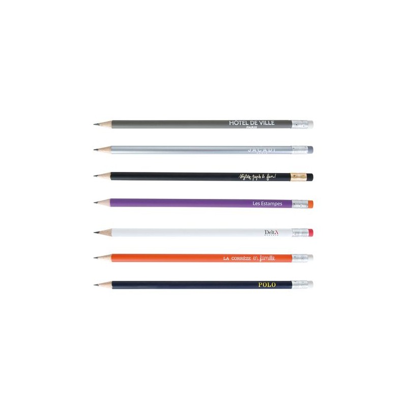 Crayon Bi-Couleurs Éco-responsable 17,6 Pantone T - Personnalisable ECO ROND cadeau collaborateur premium
