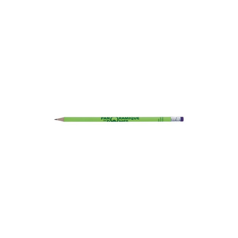 Crayon Bi-Couleurs Éco-responsable 17,6 Pantone T - Personnalisable ECO ROND cadeau client original