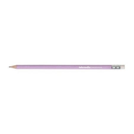 Crayon Bi-Couleurs Éco-responsable 17,6 Pantone T - Personnalisable ECO ROND marquage couleur éclatante