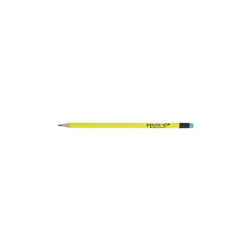 Crayon Bi-Couleurs Éco-responsable 17,6 Pantone T - Personnalisable ECO ROND goodies publicitaire événementiel