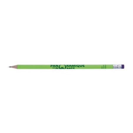 Crayon Bi-Couleurs Éco-responsable 17,6 Pantone T - Personnalisable ECO ROND cadeau client original