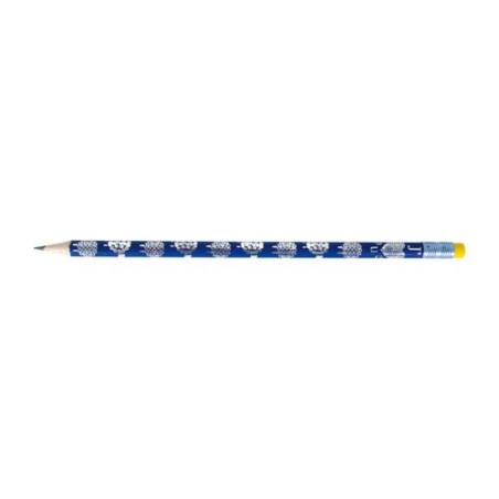 Crayon Bi-Couleurs Éco-responsable 17,6 Pantone T - Personnalisable ECO ROND objet publicitaire robuste