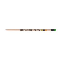 Crayon Écolo ROND 17,6 cm Incolore - T Gomme 2