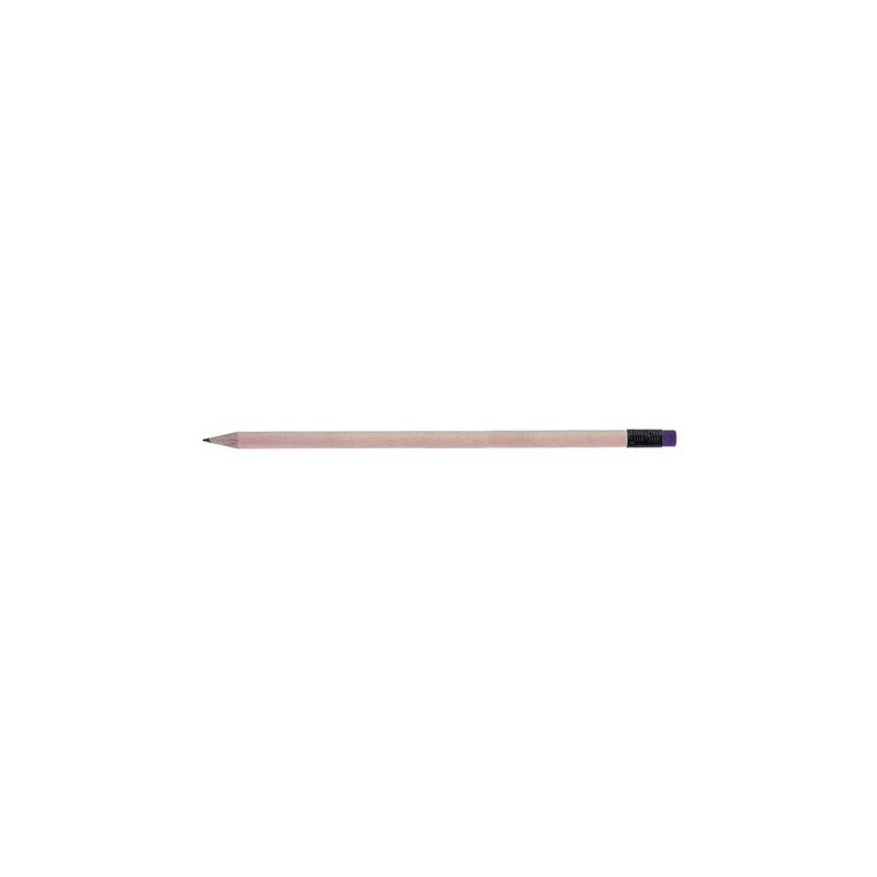 Crayon Écolo ROND 17,6 cm Incolore - T Gomme cadeau client original