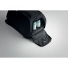 Sac à dos de sport  et personnalisable en RPET 600D - OLYMPIC Matières : PET Couleurs : noir objet promotionnel éco-responsable