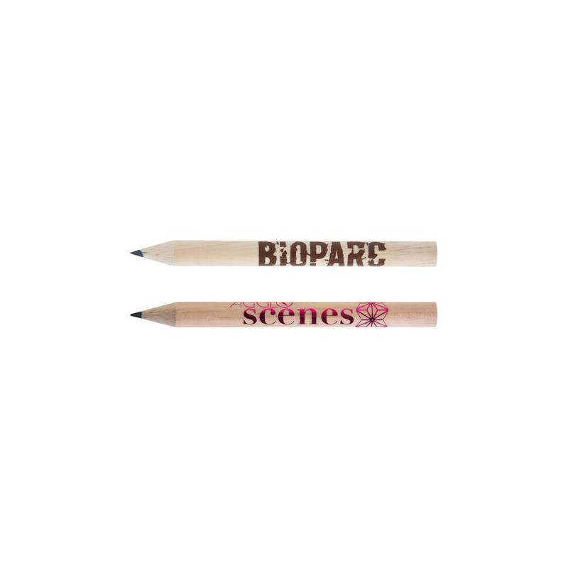 Crayon Éco-responsable Incolore T Coupé 8,7 - Charpentier Objet Publicitaire Personnalisé marquage laser ultra précis