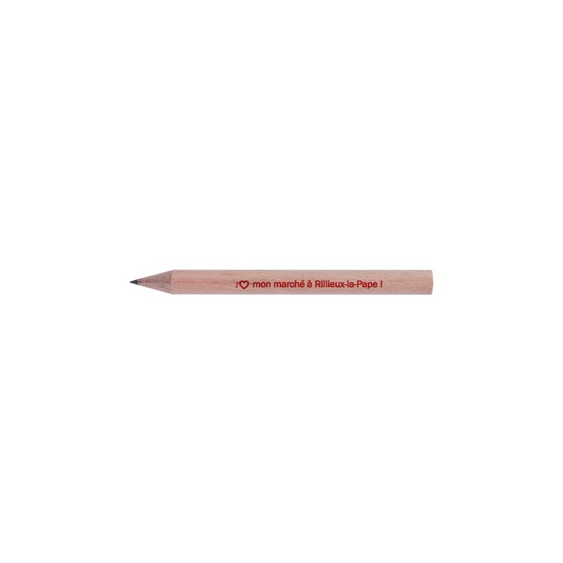 Crayon Éco-responsable Incolore T Coupé 8,7 - Charpentier Objet Publicitaire Personnalisé cadeau collaborateur premium