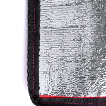 Glacière Isotherme Personnalisée Radant Matières : polyester Couleurs : bleu marquage laser ultra précis