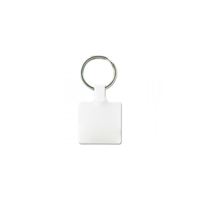 Porte-Clés Personnalisé Carré 35x35 mm avec Anneau de 25 mm - Pas Cher impression haute définition