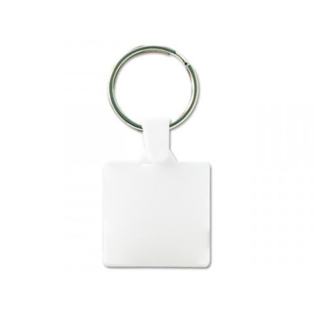 Porte-Clés Personnalisé Carré 35x35 mm avec Anneau de 25 mm - Pas Cher impression haute définition