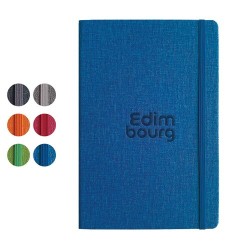 Carnet Éco-responsable et Chic Personnalisé - Edimbourg à Prix Abordable Couleurs : noir Matières : papier (FSC)