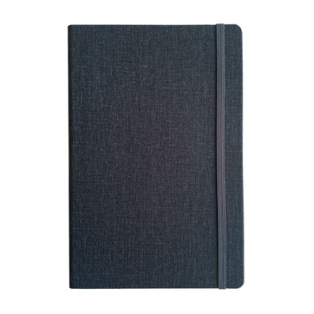 Carnet Éco-responsable et Chic Personnalisé - Edimbourg à Prix Abordable Couleurs : noir Matières : papier (FSC) accessoire évén