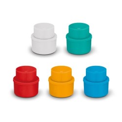 Bouchon injecteur d'air  pour boissons gazeuses - Personnalisé cadeau collaborateur premium