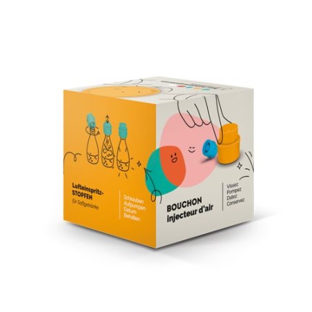 Bouchon Injecteur d'Air pour Boissons Gazeuses