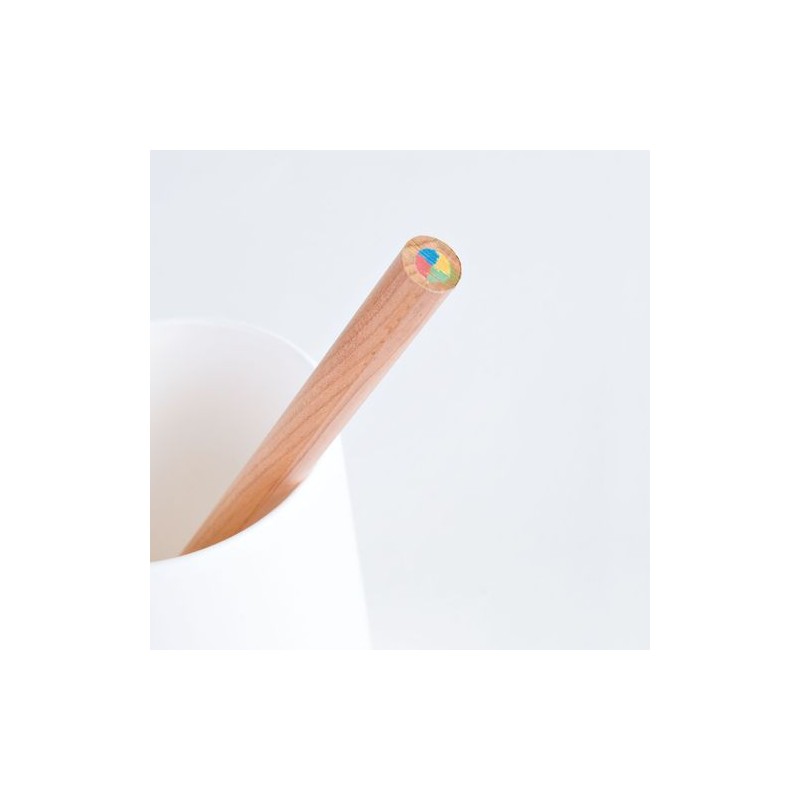Crayon Éco-responsable Prestige 4 Couleurs Naturel - Personnalisé pas cher livraison express 24h 48h