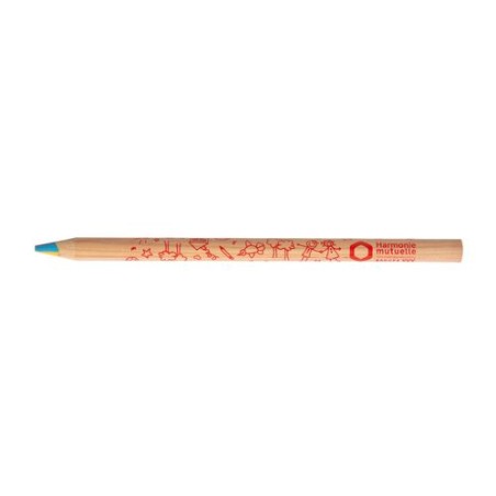 Crayon Éco-responsable Prestige 4 Couleurs Naturel - Personnalisé pas cher cadeau collaborateur premium