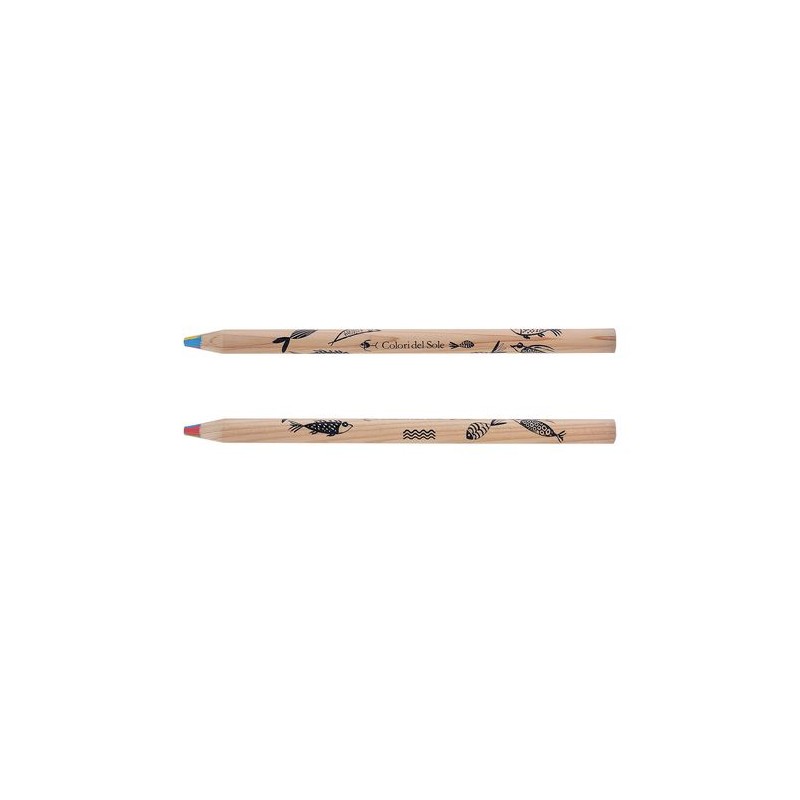 Crayon Éco-responsable Prestige 4 Couleurs Naturel - Personnalisé pas cher impression logo haute qualité