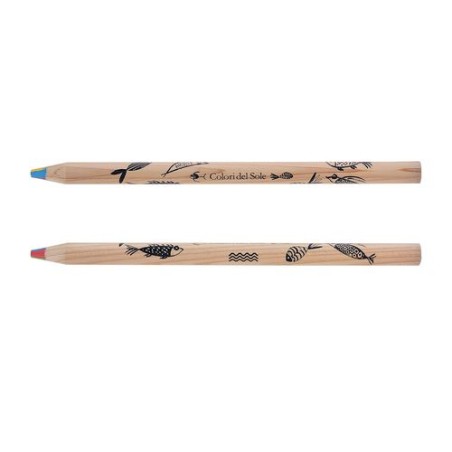 Crayon Éco-responsable Prestige 4 Couleurs Naturel - Personnalisé pas cher impression logo haute qualité