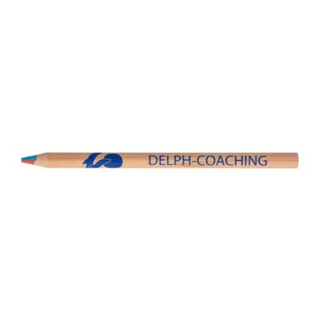 Crayon Éco-responsable Prestige 4 Couleurs Naturel - Personnalisé pas cher goodies publicitaire durable