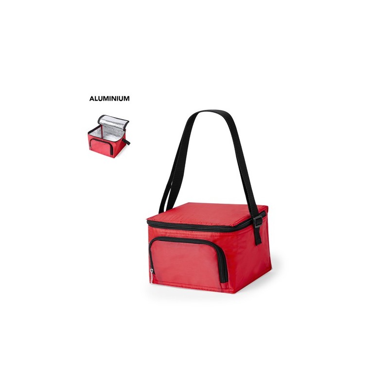 Glacière Isotherme Personnalisée Radant Matières : polyester Couleurs : rouge livraison express 24h 48h