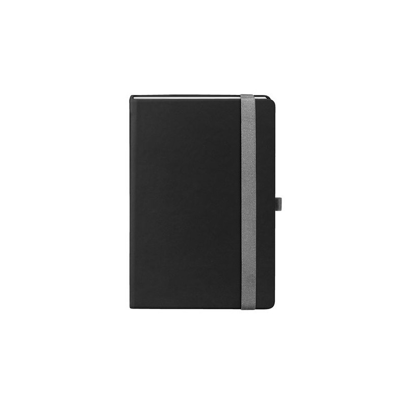 Carnet Éco-responsable Personnalisable Cahier MIAMI Couleurs : noir Matières : papier (FSC) marquage laser ultra précis